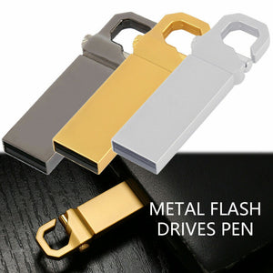 Metal USB 3.0 2TB Flash Drive Memory Stick Pen U Disk Swivel Key Thumb PC Laptop