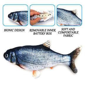 Floppy Moving Fish Cat Toy