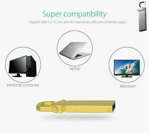 Metal USB 3.0 2TB Flash Drive Memory Stick Pen U Disk Swivel Key Thumb PC Laptop