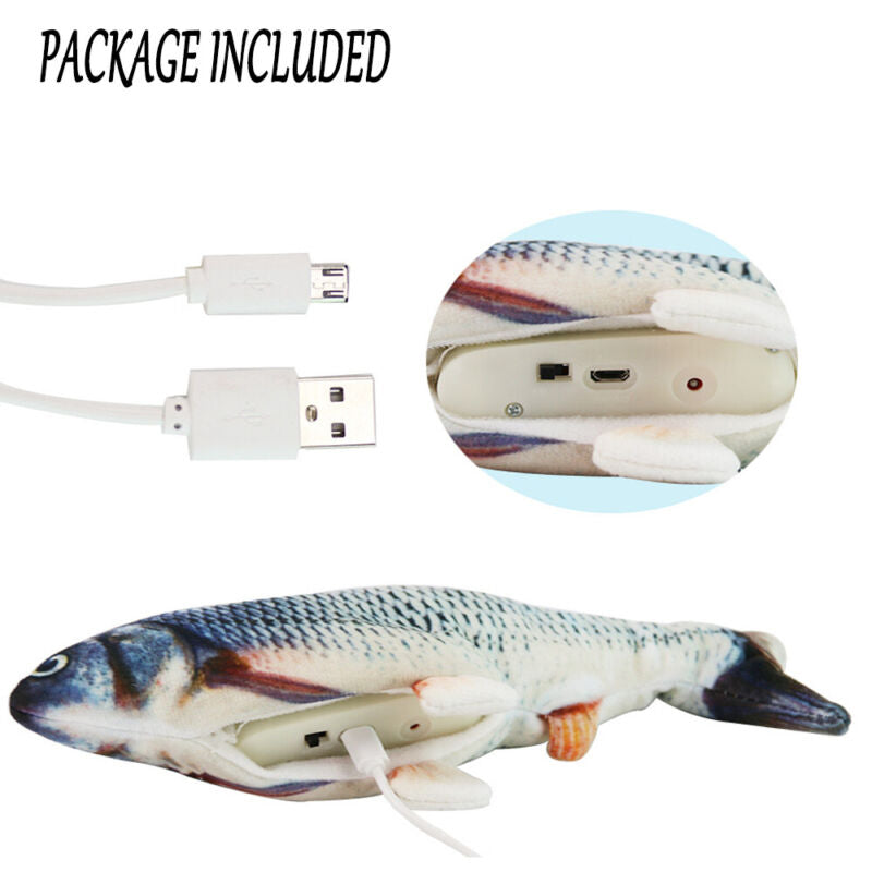 Floppy Moving Fish Cat Toy