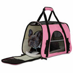 Load image into Gallery viewer, Pet Carrier Cat Travel Bag Portable Soft Sided Comfort Case Airline Approved Dog
