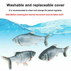 Floppy Moving Fish Cat Toy