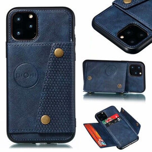 Phone Case Wallet Card Holder for iPhone 13 12 11 Pro Max XR Car Magnetic Holder