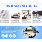 Load image into Gallery viewer, Floppy Moving Fish Cat Toy
