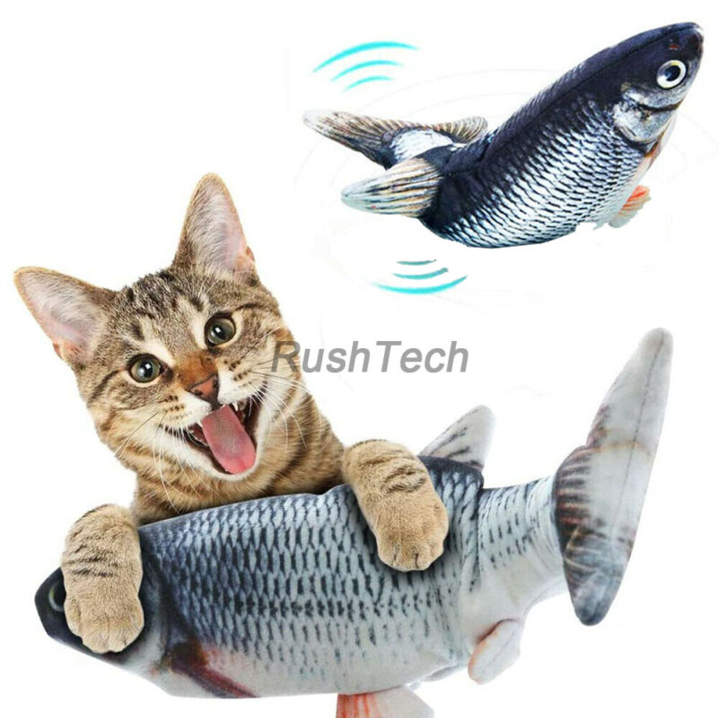 Floppy Moving Fish Cat Toy