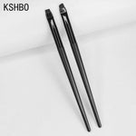 Load image into Gallery viewer, KSHBO Thin Eyebrow Eyeliner Brush Super Fine Angled Brow Contour Brush Portable Women Eyebrow Liner Cream Cosmetic Makeup Tools| |
