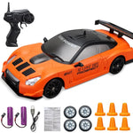 Load image into Gallery viewer, 2.4G High speed Drift Rc Car 4WD Toy Remote Control AE86 Model GTR Vehicle Car RC Racing Cars Toy for Children Christmas Gifts High speed Drift Rc Car 4WD Toy Remote Control AE86 Model GTR Vehicle Car RC Racing Cars Toy for Children Christmas Gifts
