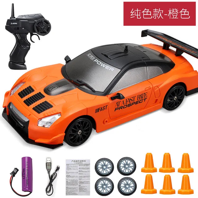 2.4G High speed Drift Rc Car 4WD Toy Remote Control AE86 Model GTR Vehicle Car RC Racing Cars Toy for Children Christmas Gifts High speed Drift Rc Car 4WD Toy Remote Control AE86 Model GTR Vehicle Car RC Racing Cars Toy for Children Christmas Gifts