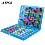 Load image into Gallery viewer, 208 PCS Kid Draw Set Colored Pencil Crayon Watercolors Pens With Drawing Board Drawing Set Toy School Supplies Kid Gifts|Drawing Toys|
