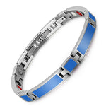 Load image into Gallery viewer, RainSo 2018 New Fashion Epoxy Jewelry Female Magnetic Therapy Bracelet &amp; Bangle Germanium Bio Energy Wristband for Arthritis
