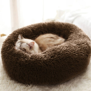 Dog Pet Bed Kennel Round