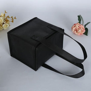 Lunch Cooler Bag Insulation Folding Picnic Portable Ice Pack Food Thermal Bag Food Delivery Bag Drink Carrier Insulated Bag