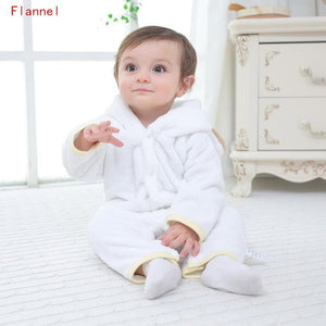 2019 Newborn Baby Winter Hoodie Clothes Polyester Infant Baby Girls Pink Climbing New Spring Outwear Rompers 3m 12m Boy Jumpsuit