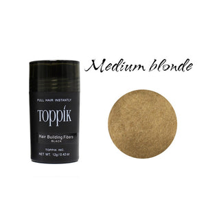 Toppik keratin hair building fibers Thicker Anti Hair Loss Products 12g Concealer Refill Thickening Fiber Hair Powders Growth