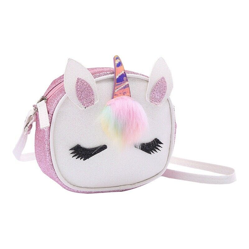 Cute Women Girls Shoulder Bag Cattoon Unicorn Mini Bags Travel Crossbody Bag Go!