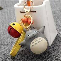 Extremely Cute My Neighbor Totoro Chinchillidae Keychain Pendant Fit For Bag Charms Purse Accessory Miyazaki Hayao Comic Fans