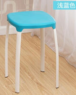 Load image into Gallery viewer, Modern Household Plastic Stool Living Room Dining Stool Fashion Cafe Bar Stool
