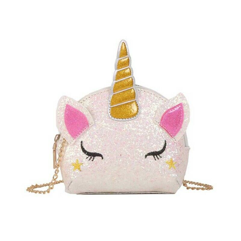 Cute Women Girls Shoulder Bag Cattoon Unicorn Mini Bags Travel Crossbody Bag Go!