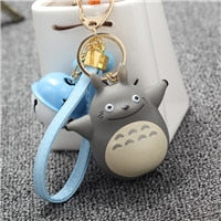 Extremely Cute My Neighbor Totoro Chinchillidae Keychain Pendant Fit For Bag Charms Purse Accessory Miyazaki Hayao Comic Fans