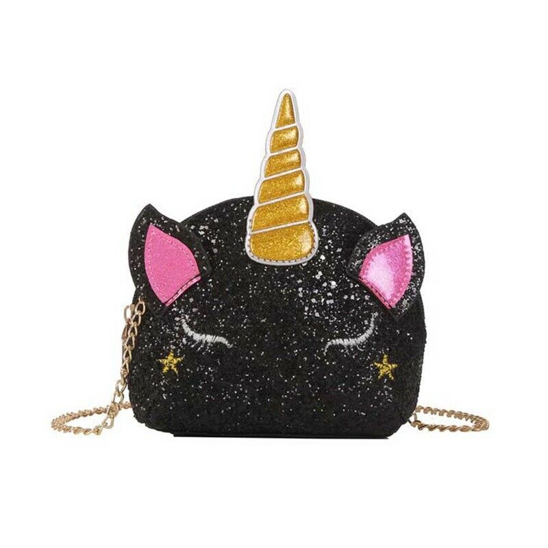 Cute Women Girls Shoulder Bag Cattoon Unicorn Mini Bags Travel Crossbody Bag Go!