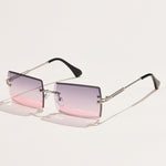 Load image into Gallery viewer, Fashion Rimless Rectangle Sunglasses
