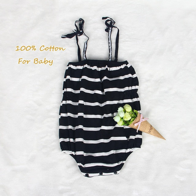 Melario Baby Clothing Sets 2019 Summer Sleeveless Dress Girls Three Piece Sets Short Pants+Dress Set Stripe Patten For Baby 6 24