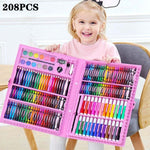 Load image into Gallery viewer, 208 PCS Kid Draw Set Colored Pencil Crayon Watercolors Pens With Drawing Board Drawing Set Toy School Supplies Kid Gifts|Drawing Toys|
