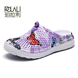 2019 womens casual Clogs Breathable beach sandals valentine slippers summer slip on women flip flops shoes home shoes for women