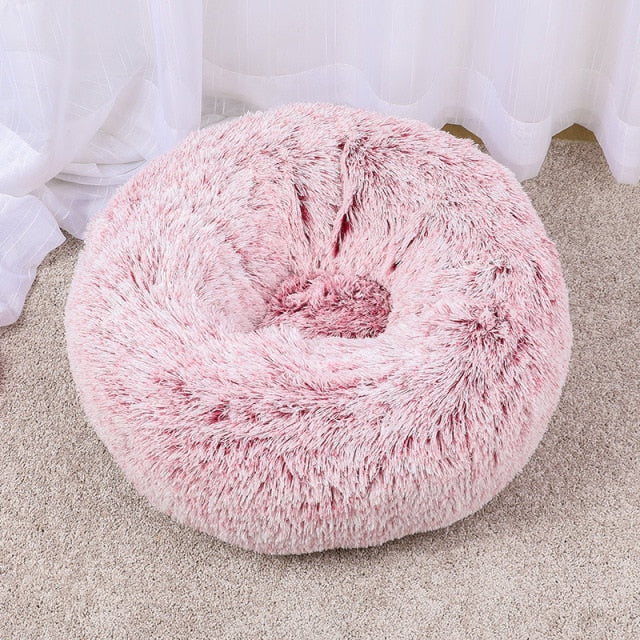 Dog Pet Bed Kennel Round