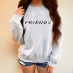 Load image into Gallery viewer, 2020 NEW Fashion Womens Letters FRIENDS Print Long Sleeve Hoodie Sweatshirt Ladies Slouch Pullover Jumper Tops 5 Colors S M L XL|Hoodies &amp; Sweatshirts|
