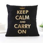 Load image into Gallery viewer, Decorative Black Gold Pillowcase
