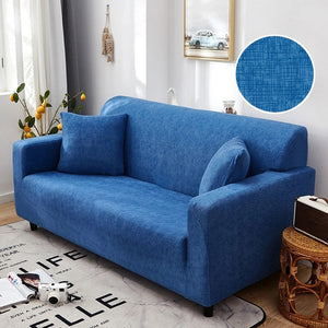 Cross Pattern Elastic Sofa Cover