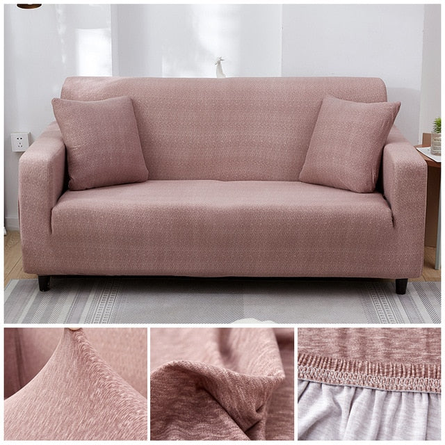 Cross Pattern Elastic Sofa Cover