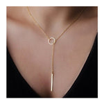 Load image into Gallery viewer, X349 Fashion Simple Bohemain Heart Moon Pendant Chain Necklace For Women Gold Color Multi Layer Choker Statement Necklace Charm
