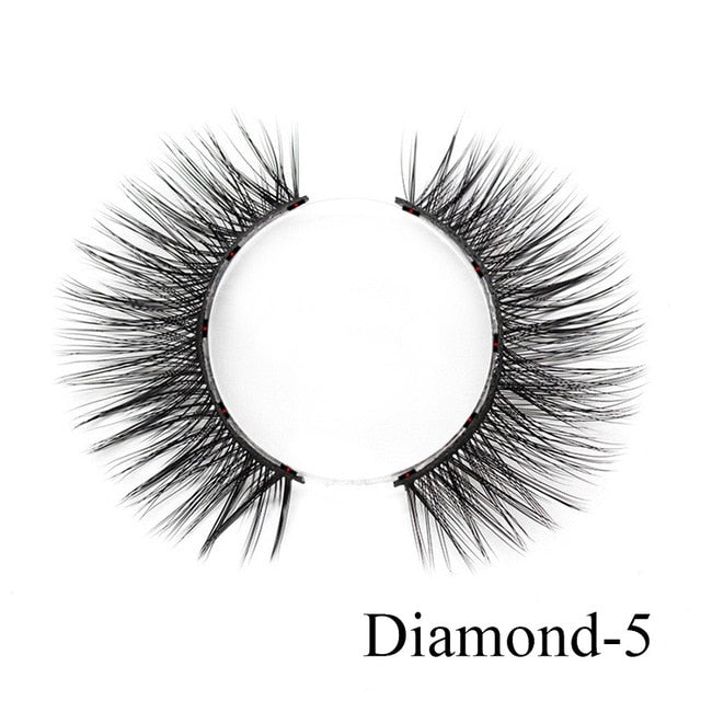 1SET Magnetic liquid Eyeliner with Five False Eyelashes Handmade Lashes Waterproof Eye Liner Women Eye Makeup Stylish Tools