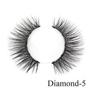 1SET Magnetic liquid Eyeliner with Five False Eyelashes Handmade Lashes Waterproof Eye Liner Women Eye Makeup Stylish Tools