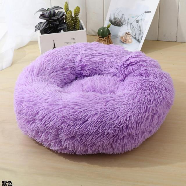 Dog Pet Bed Kennel Round