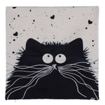 Load image into Gallery viewer, Cartoon Cat Pillow Cover
