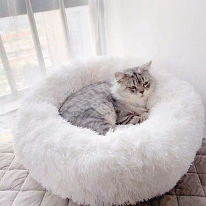 Dog Pet Bed Kennel Round