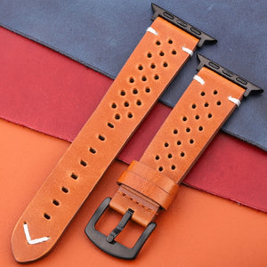 Genuine Leather Strap For Apple Watch