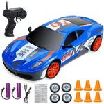 Load image into Gallery viewer, 2.4G High speed Drift Rc Car 4WD Toy Remote Control AE86 Model GTR Vehicle Car RC Racing Cars Toy for Children Christmas Gifts High speed Drift Rc Car 4WD Toy Remote Control AE86 Model GTR Vehicle Car RC Racing Cars Toy for Children Christmas Gifts
