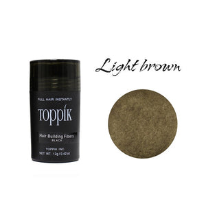 Toppik keratin hair building fibers Thicker Anti Hair Loss Products 12g Concealer Refill Thickening Fiber Hair Powders Growth