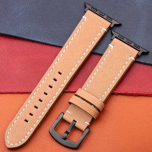 Genuine Leather Strap For Apple Watch