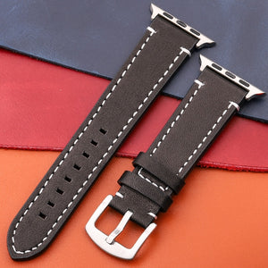 Genuine Leather Strap For Apple Watch