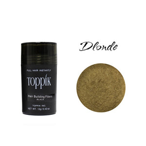 Toppik keratin hair building fibers Thicker Anti Hair Loss Products 12g Concealer Refill Thickening Fiber Hair Powders Growth