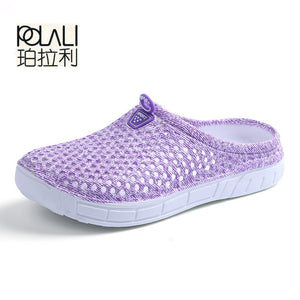 2019 womens casual Clogs Breathable beach sandals valentine slippers summer slip on women flip flops shoes home shoes for women