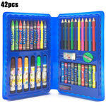 Load image into Gallery viewer, 208 PCS Kid Draw Set Colored Pencil Crayon Watercolors Pens With Drawing Board Drawing Set Toy School Supplies Kid Gifts|Drawing Toys|
