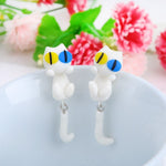 Load image into Gallery viewer, Cute Animal Earrings For Women Girls Hanging 3D Cartoon Lovely Cat Dog Stud Earrings Polymer Clay Ear Stud 2020 Trend Jewelry|Stud Earrings|
