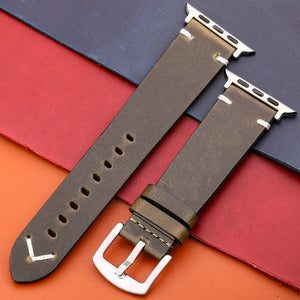 Genuine Leather Strap For Apple Watch