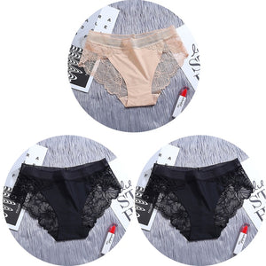 3Pcs/Lot Lace Women's Panties Sets